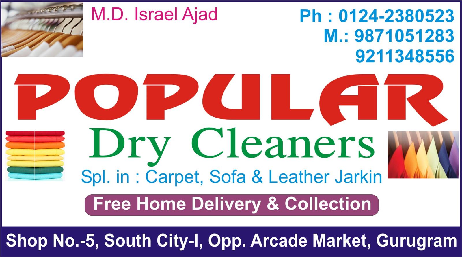 POPULAR DRY CLEANERS